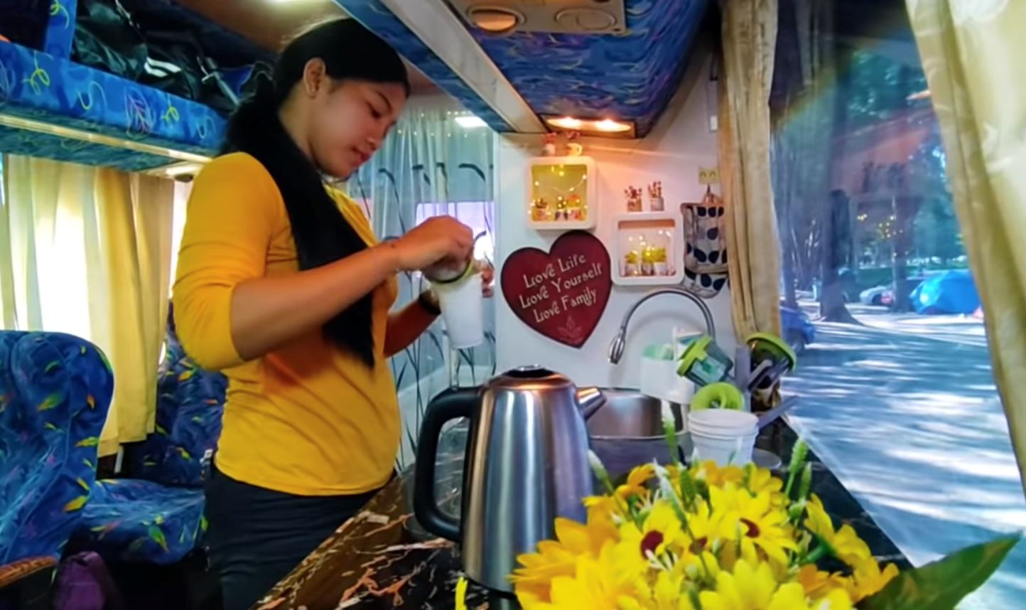 dream come true! m’sian youtuber saves hard earned money to finally buy her mobile home!