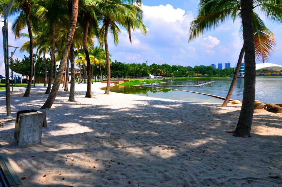 eh putrajaya dah ada dua pantai? dekat mana?