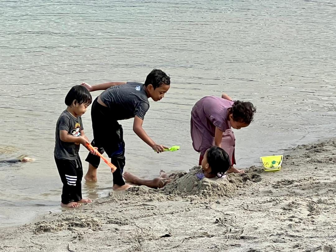 eh putrajaya dah ada dua pantai? dekat mana?