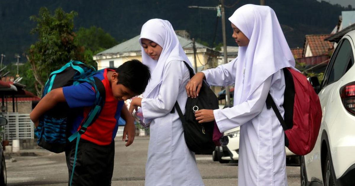 isu beg berat, murid sekolah rendah akan punyai lokar sendiri