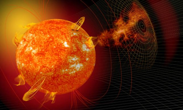 ribut matahari kuat dijangka bakal landa bumi malam ini