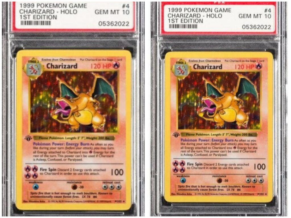 sekeping kad pokemon charizard no. 4 ini bernilai rm1.4 juta!