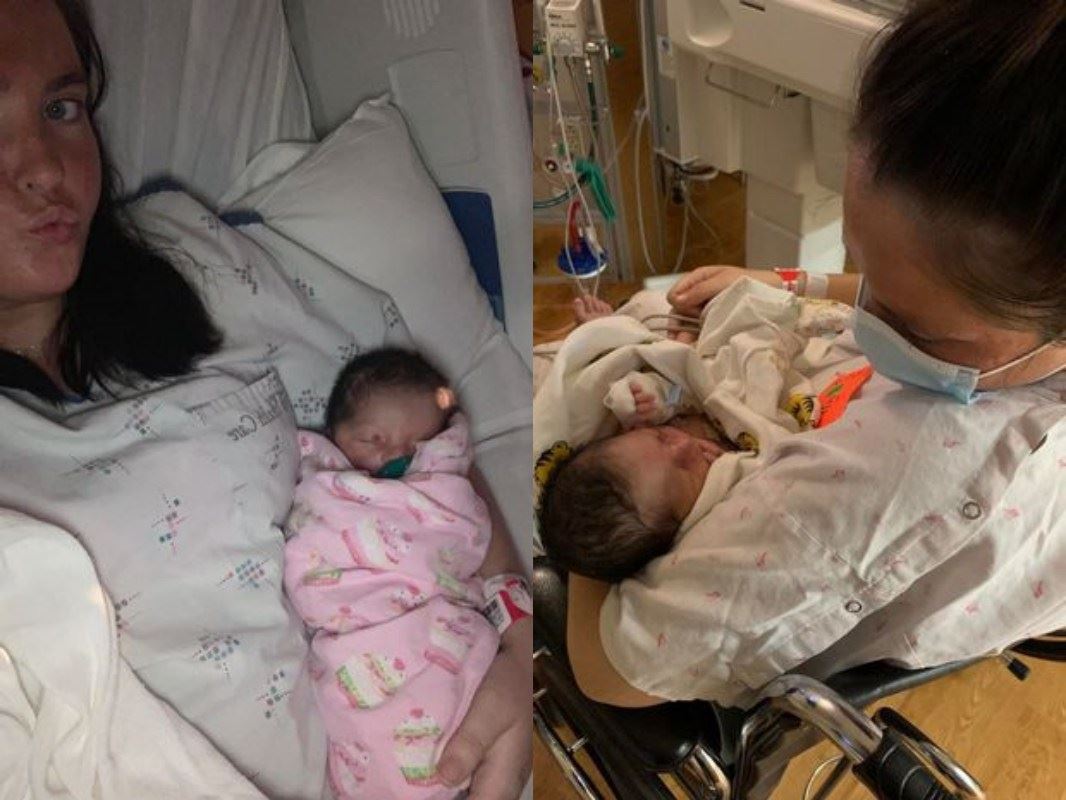 tak tahu diri hamil, rasa kejang perut sebelum lahirkan bayi perempuan