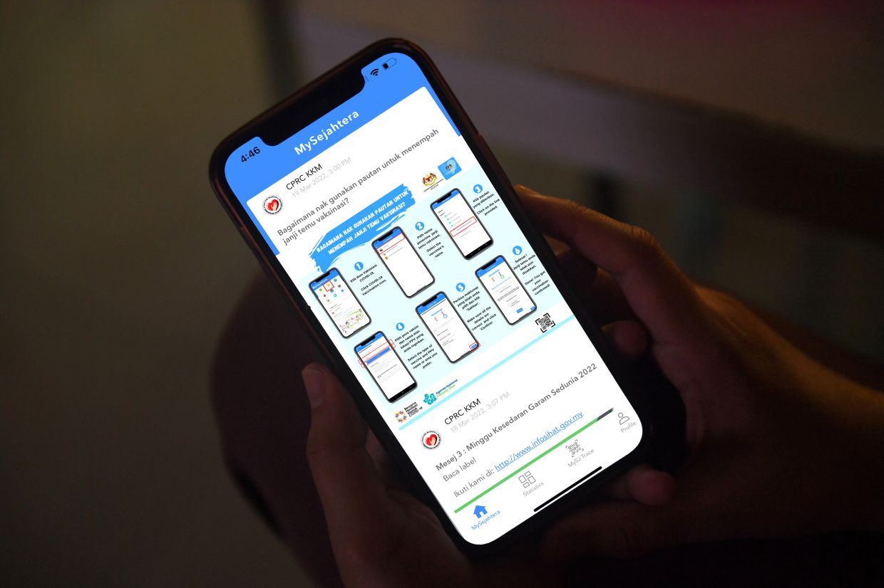blue verified badge on mysejahtera makes malaysians feel like instant celebrities