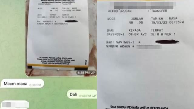 ‘scammer’ bengang kena ‘scam’ balik dengan mangsa bagi 5 sen sahaja