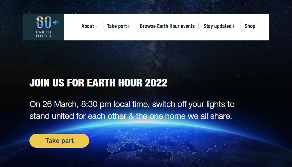 selangor sertai kempen earth hour pada sabtu ini
