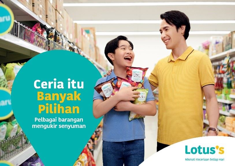 Ceria Itu Banyak Pilihan Lotus’s Malaysia