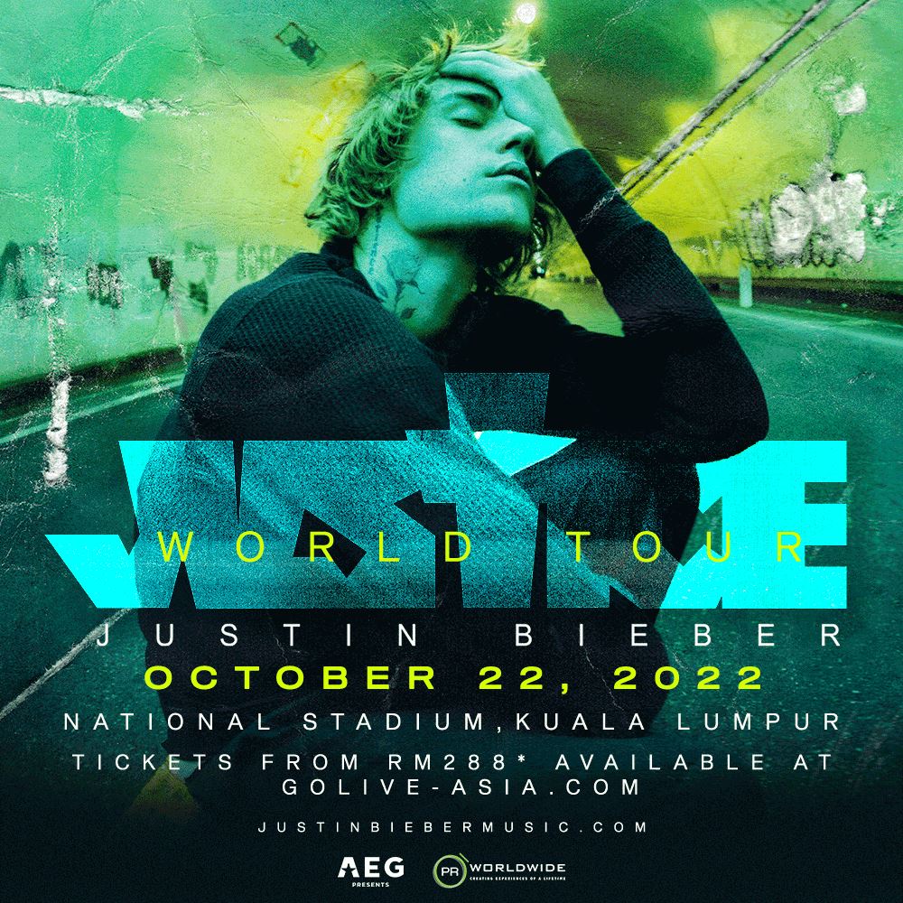 justin bieber 10月来马开唱啦❗️3月31日开始售票🔥