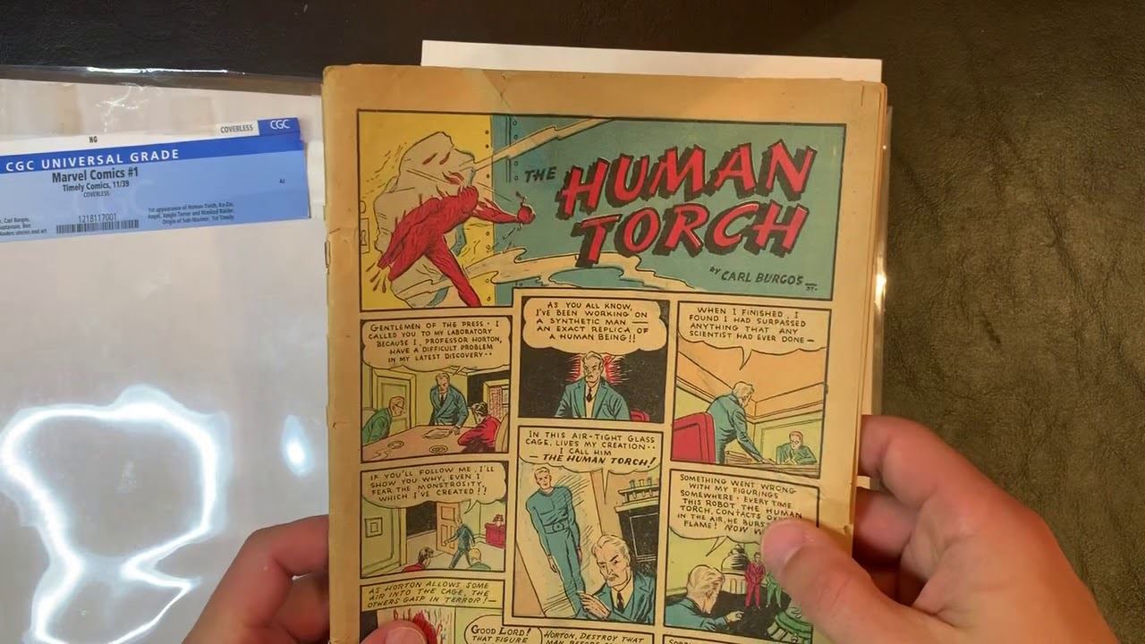 senaskah komik sulung marvel terjual hingga puluhan juta ringgit!