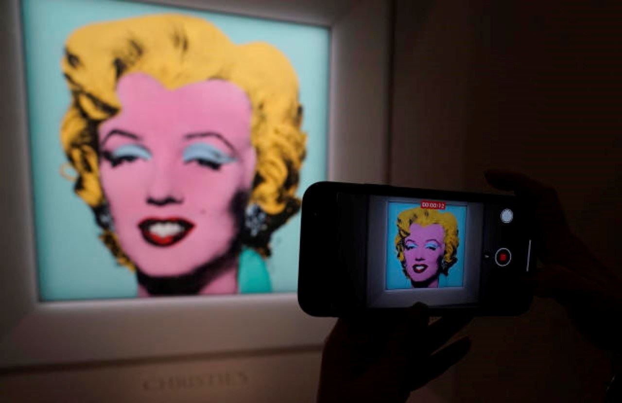 harga potret marilyn monroe dijangka cecah rm844,400,000.00 !