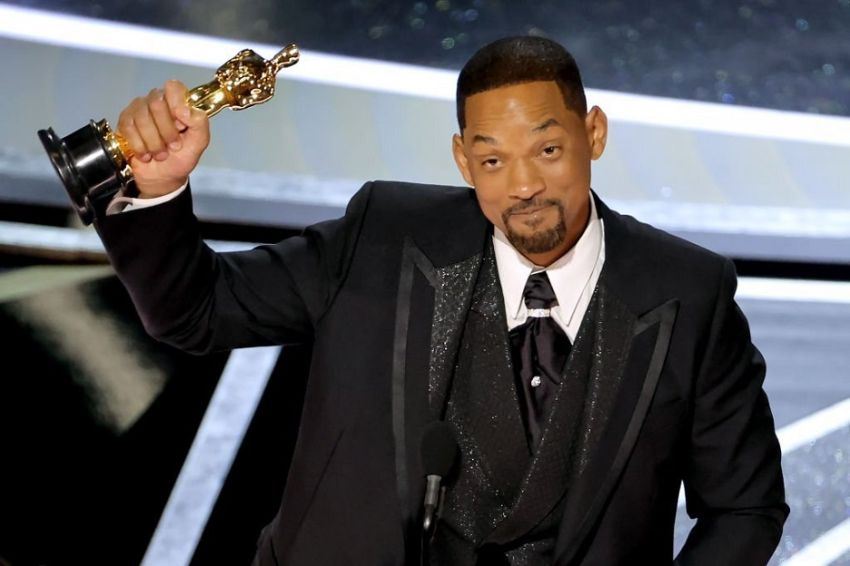 will smith tampar chris rock di acara siaran langsung, berang isteri dijadikan bahan jenaka