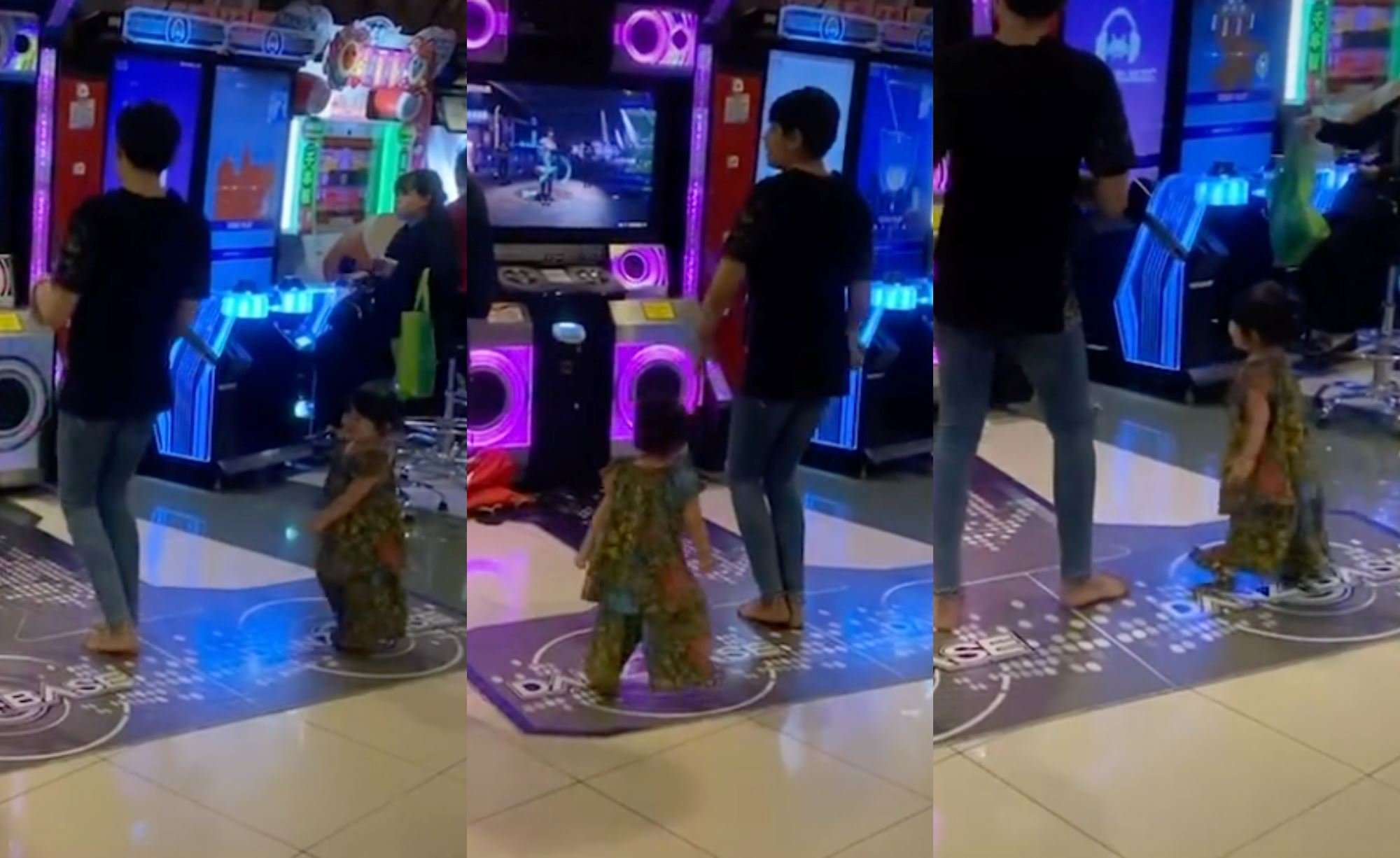 this video of young girl dancing with strangers is the cutest thing ever!