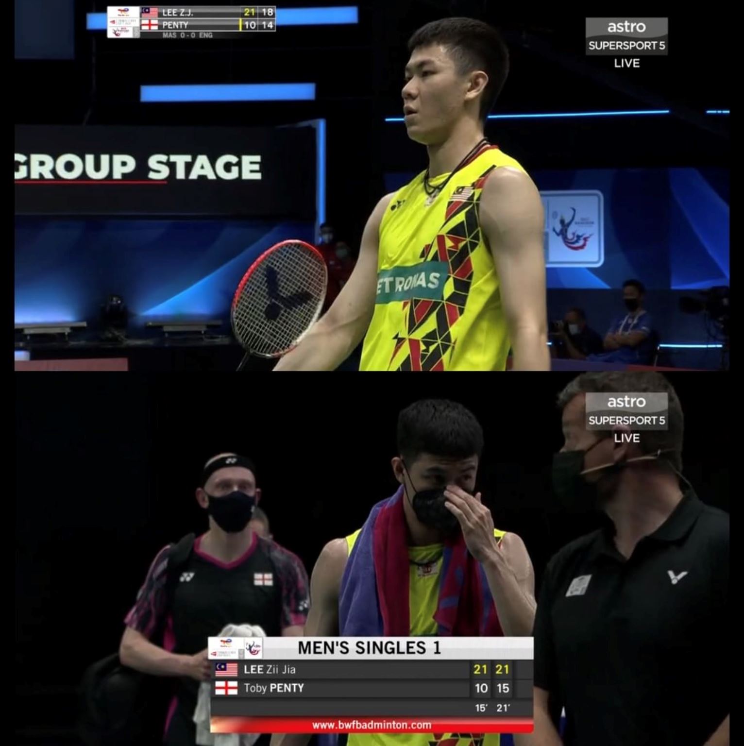 【体坛】李梓嘉助大马队于汤姆斯杯赛打响首炮！两局拿下英格兰选手！ 