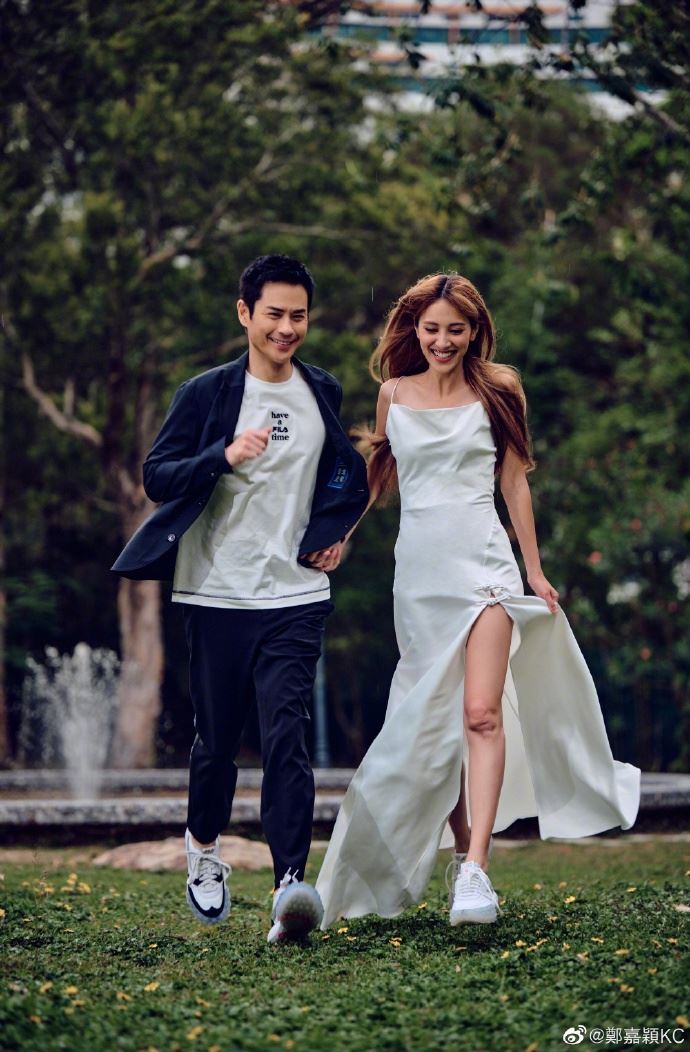 🌟【多图】庆祝和陈凯琳相恋7周年❗️郑嘉颖晒照：余生继续和你一起牵手❤️