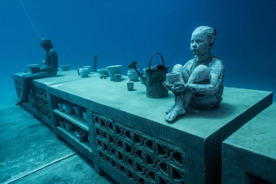 Museum of Underwater Art at the Great Barrier Reef