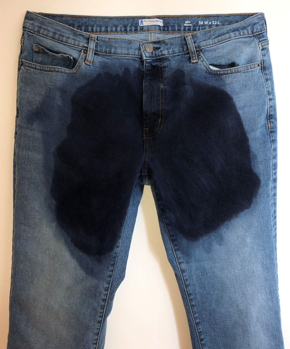 design jean seakan terkecing dalam seluar dijual rm300