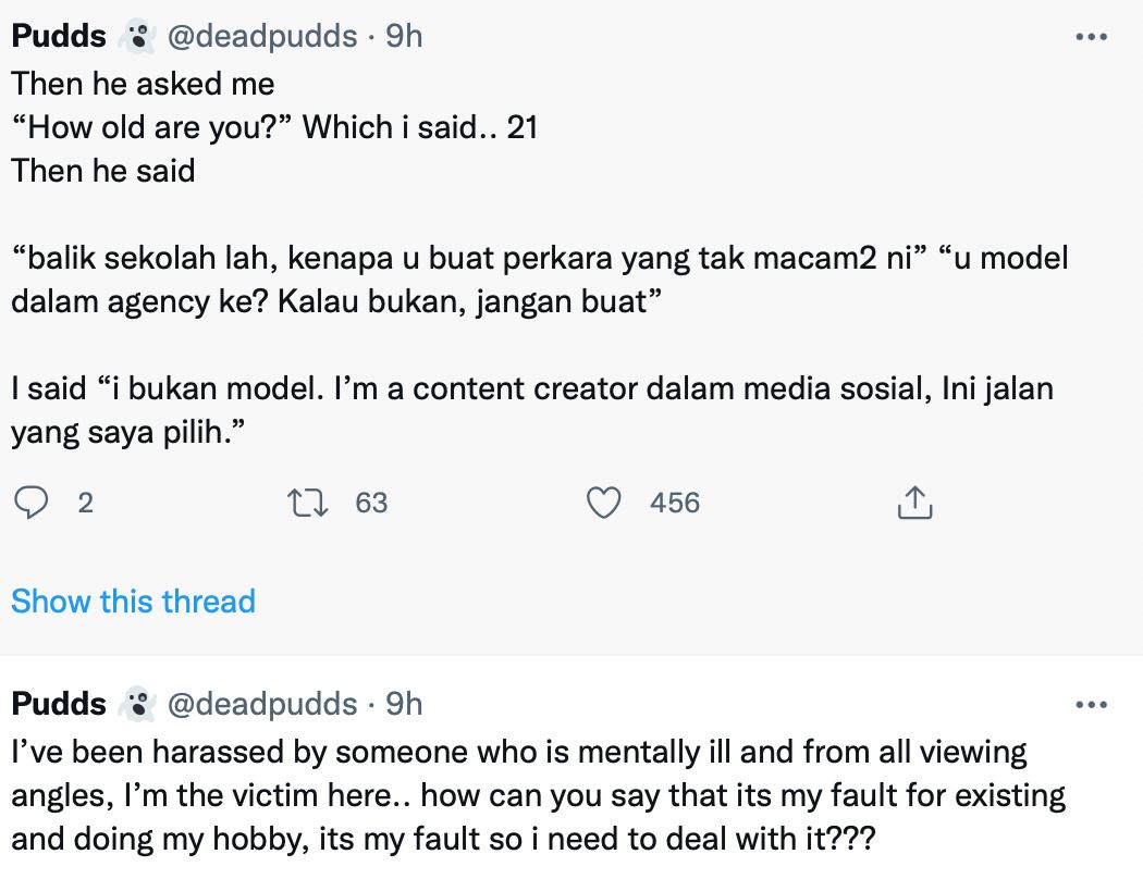 【新闻】大马女coser被骚扰紧急报案！警员竟回话：“穿成这样是你活该！” 