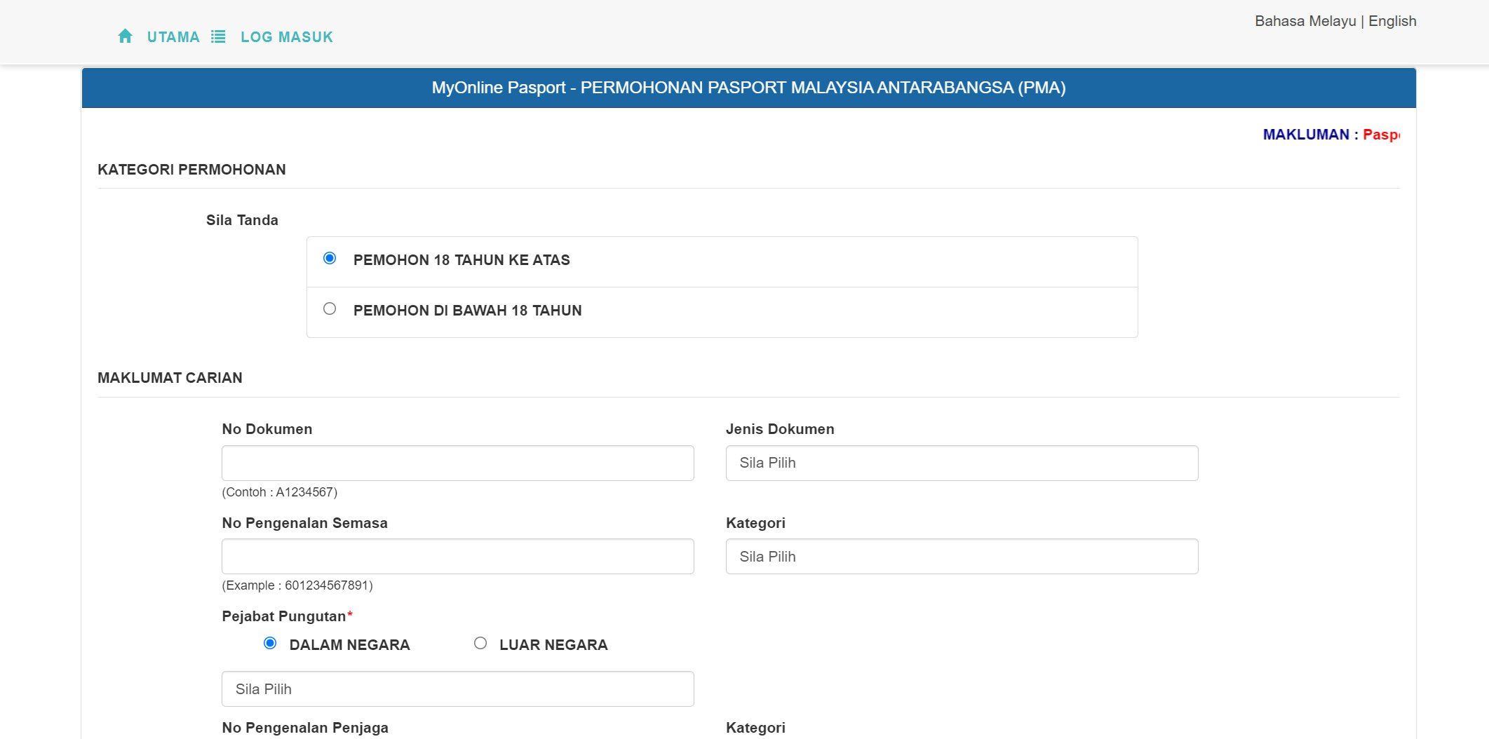 bermula 11 mei, tiada lagi walk in untuk urusan renew passport