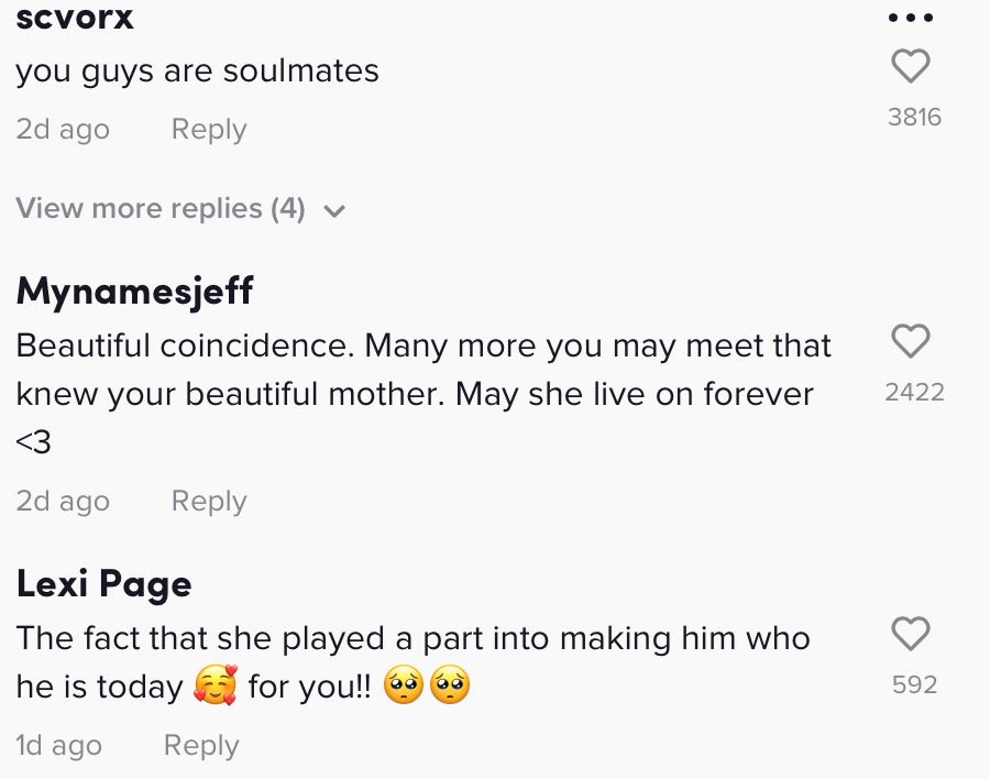   【趣闻】女网友去世多年的妈妈以这种方式见过现任男友？网友震惊：是命运！ 