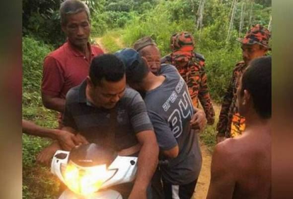 bibir tak henti zikir dan selawat, individu hilang seminggu dalam hutan akhirnya ditemukan selamat