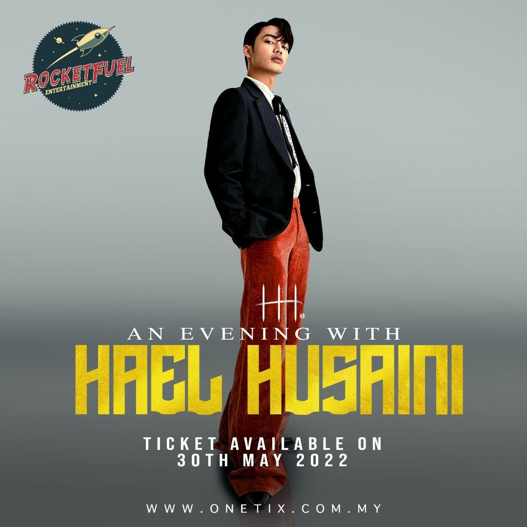 hael husaini buat kejutan, bakal anjur konsert mini untuk peminat