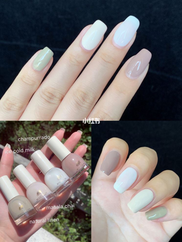 【好物】黄皮美眉必买的3种h&m指甲油色系！平均不过rm25+！ 