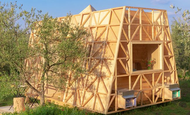 tetamu bilik ini boleh nikmati penginapan bersama lebih sejuta lebah