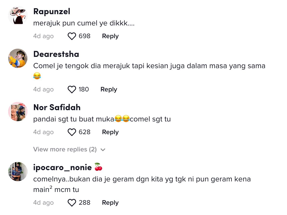 “haa main-main lagi kan dah merajuk” budak comel marah abang ‘aiskrim turki’ sebab buat trick