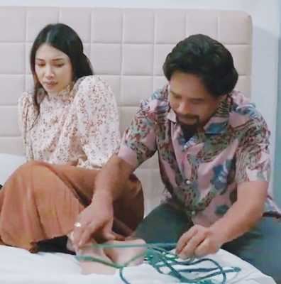 reaksi aiman hakim ridza bila isteri lakon babak mesra dengan pelakon lain