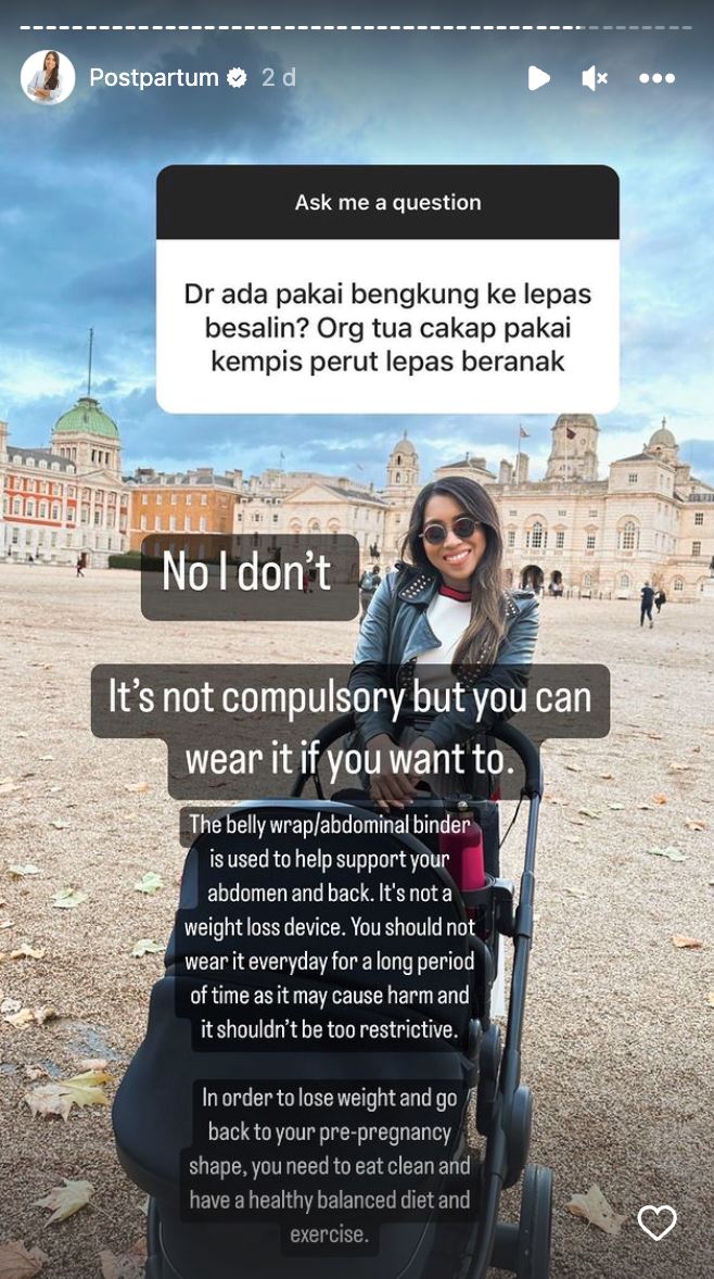 bengkung boleh mudarat kesihatan, dr amalina pesan ia tak wajib pun