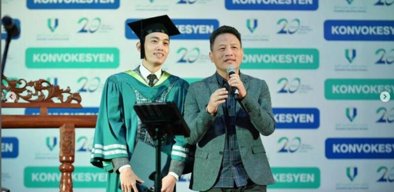 anak genggam masters usia 27 tahun, rahmad mega buat kejutan nyanyi live masa konvo