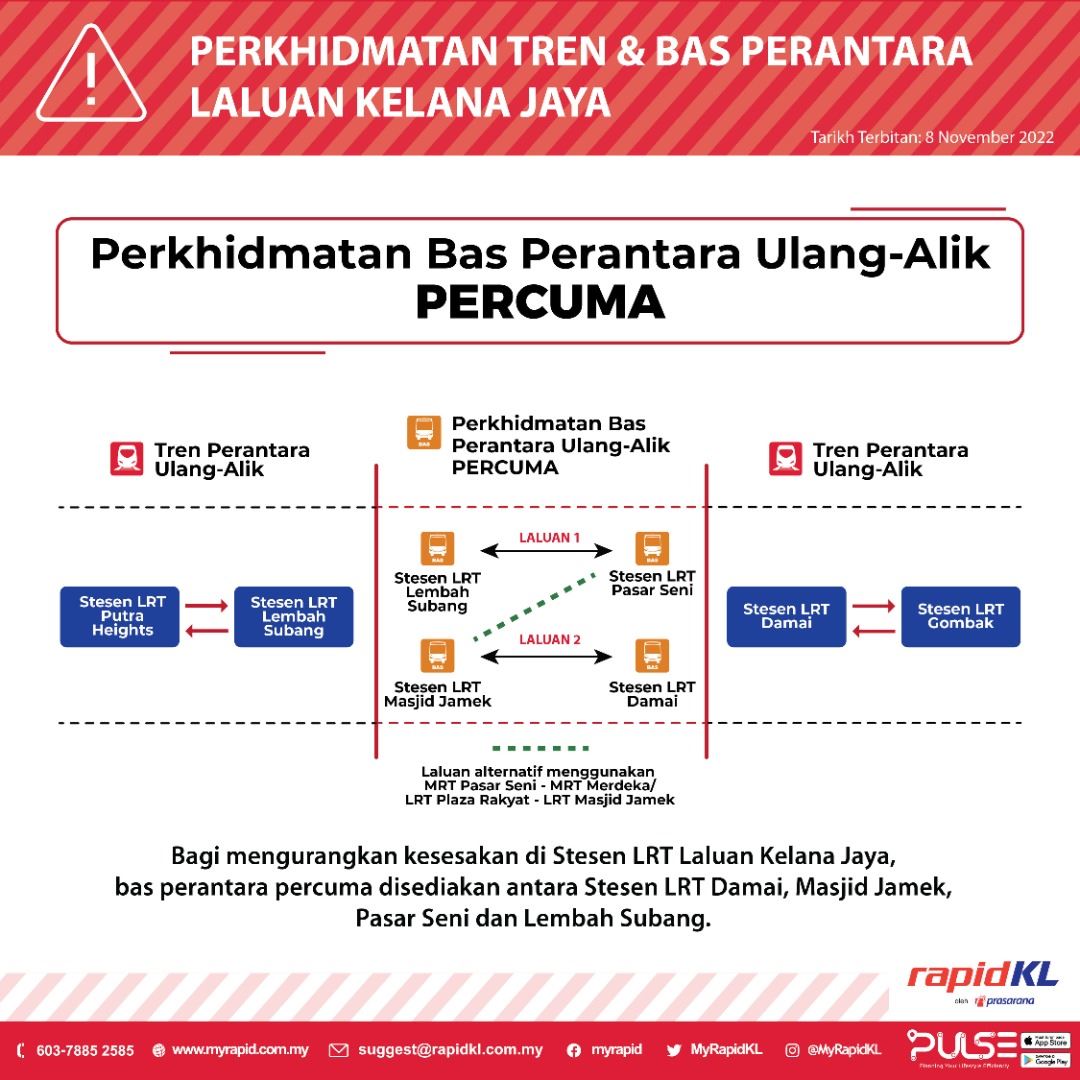 lrt tergendala lagi, ramai marah kena sidai