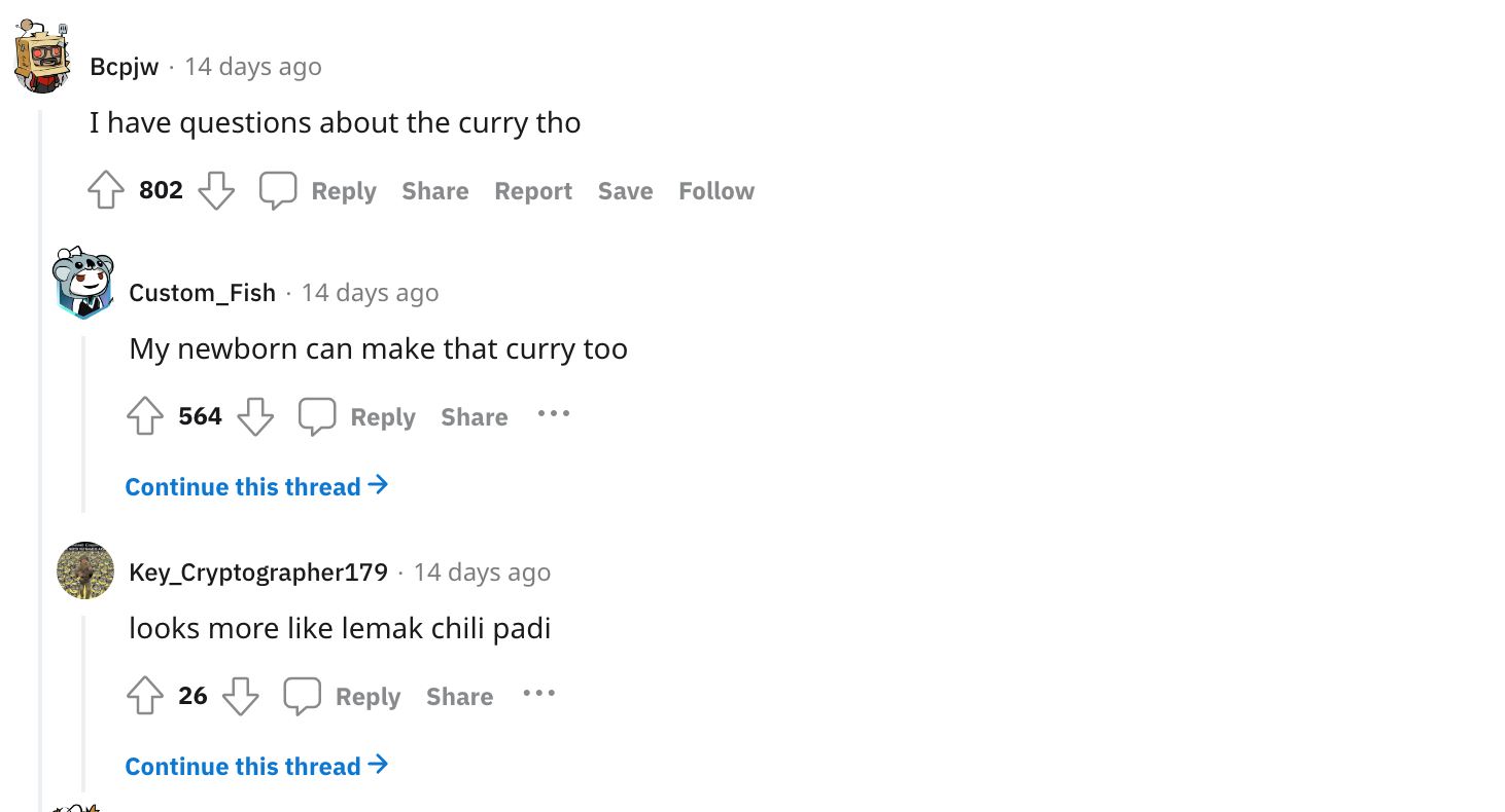 pesan roti telur dari restoran di singapura, tapi ini yang dapat..