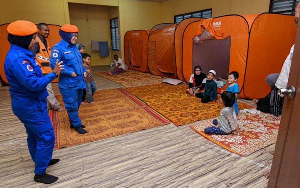 6,010 locations have been listed as temporary relief centers in preparation for possible floods