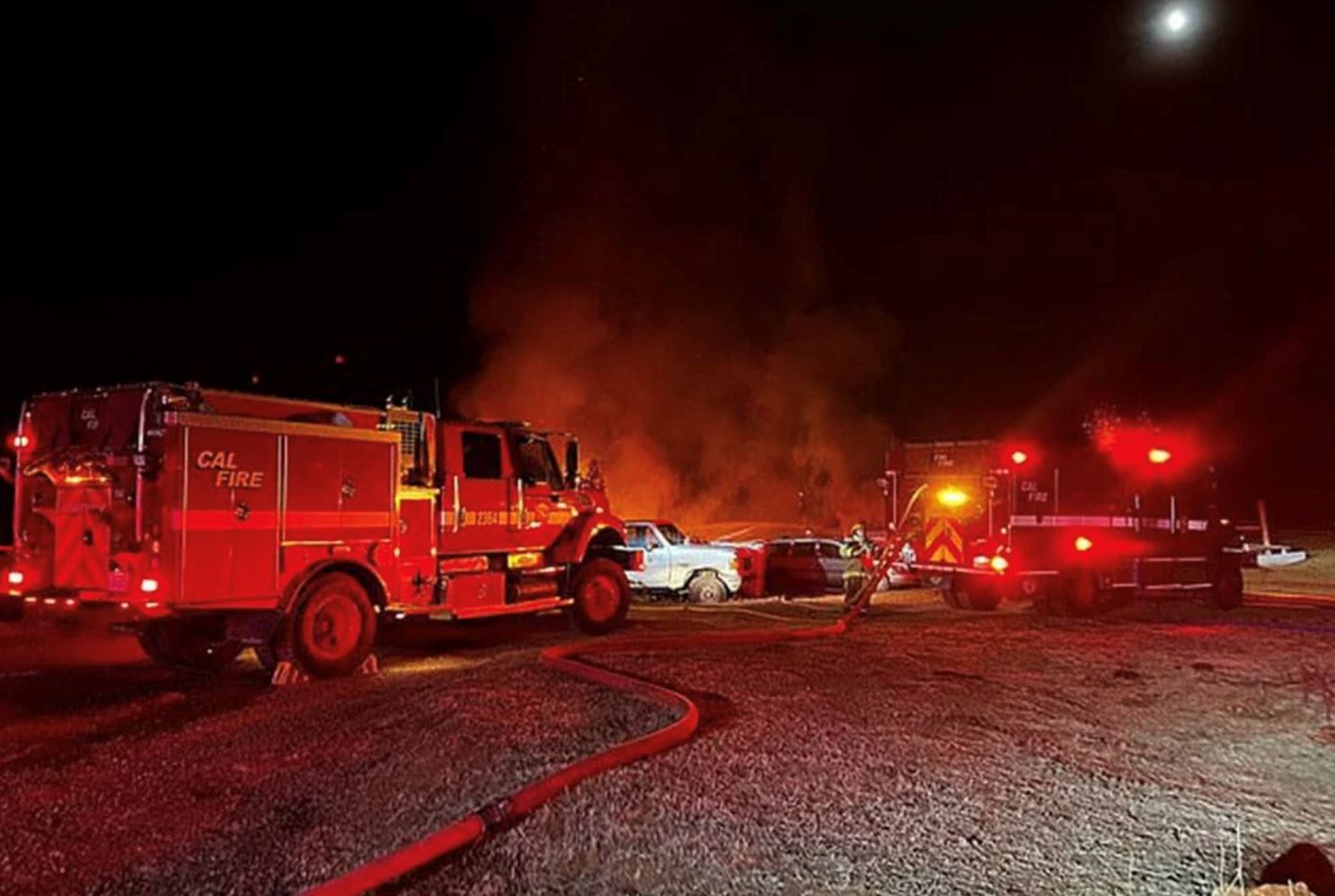 rumah tiba-tiba terbakar, lelaki salahkan meteor sebagai punca