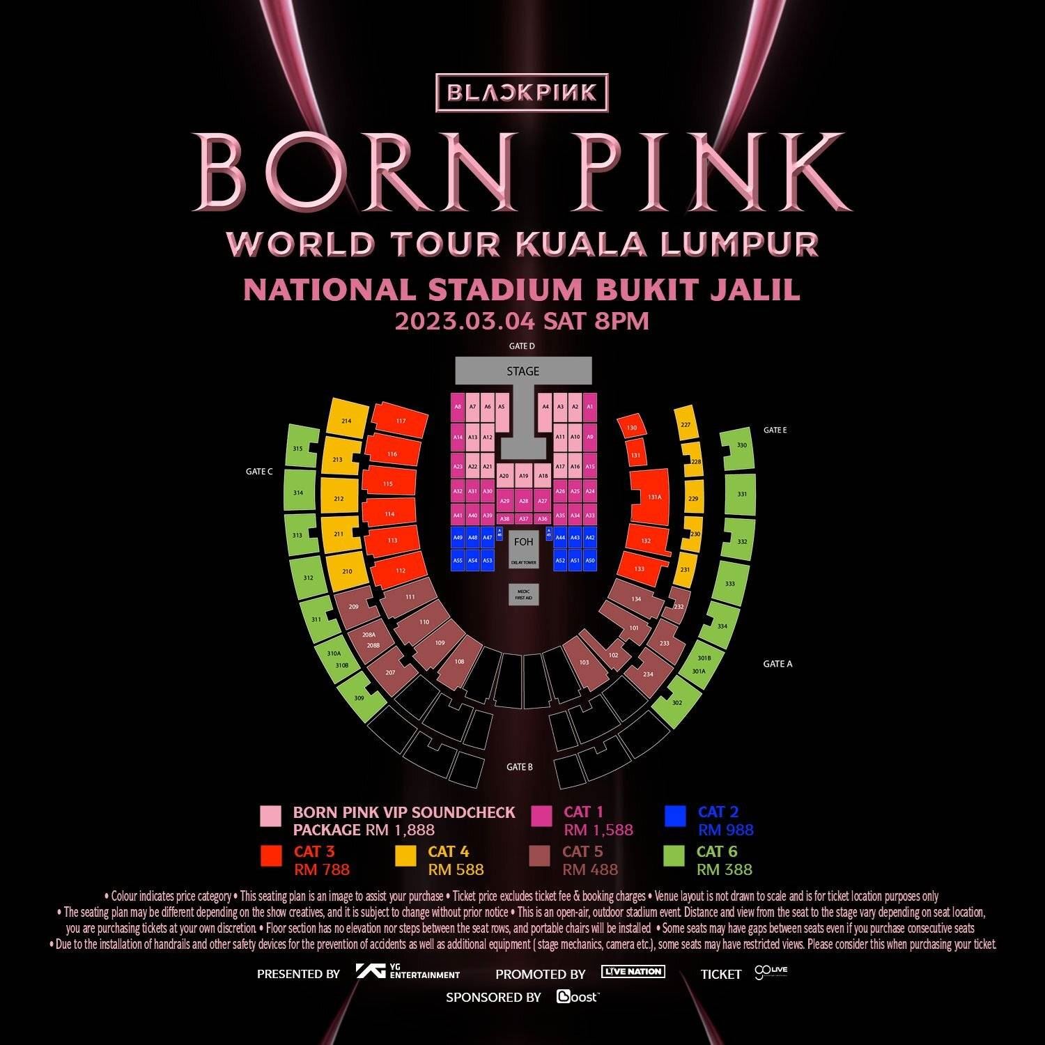 viral di korea, terkejut harga tiket konsert blackpink di malaysia dua kali ganda lebih mahal