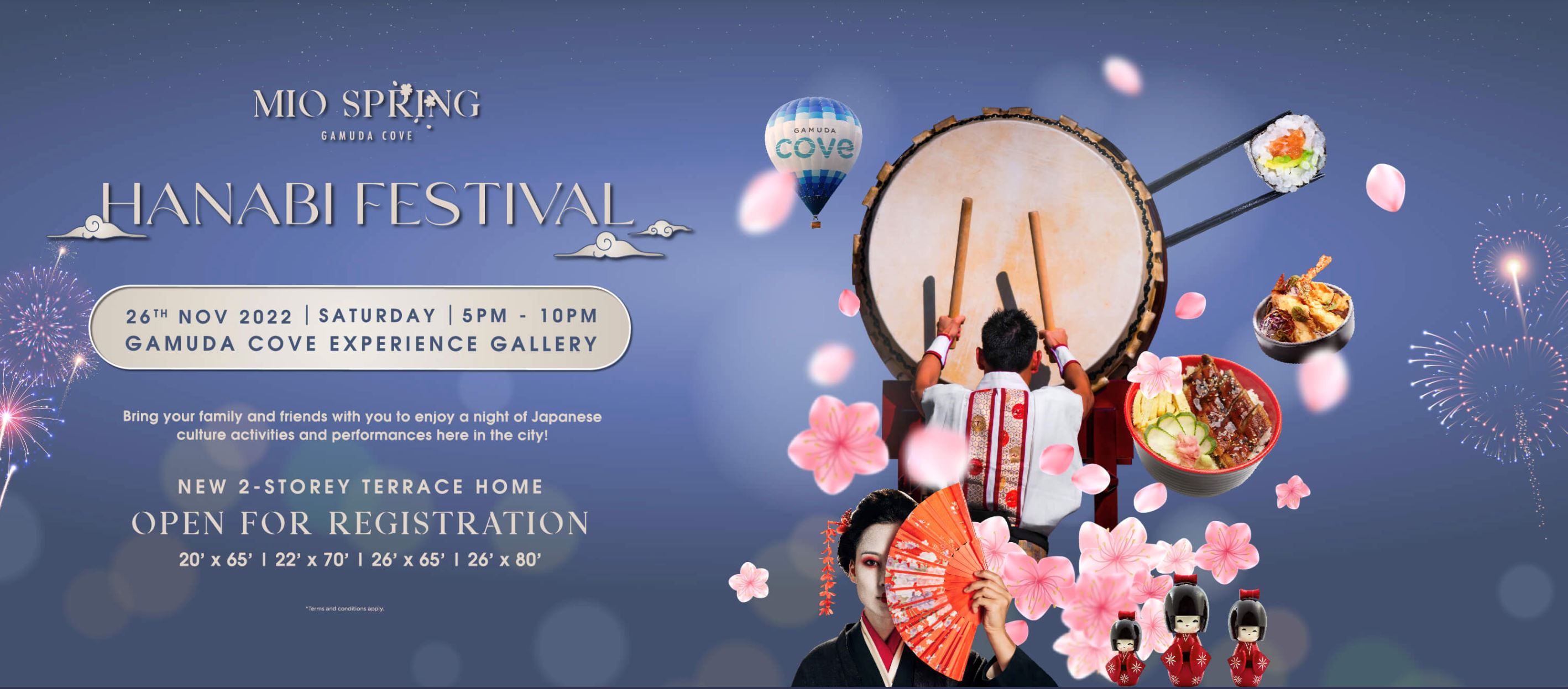 【只有一场】全马首个日本烟花祭！