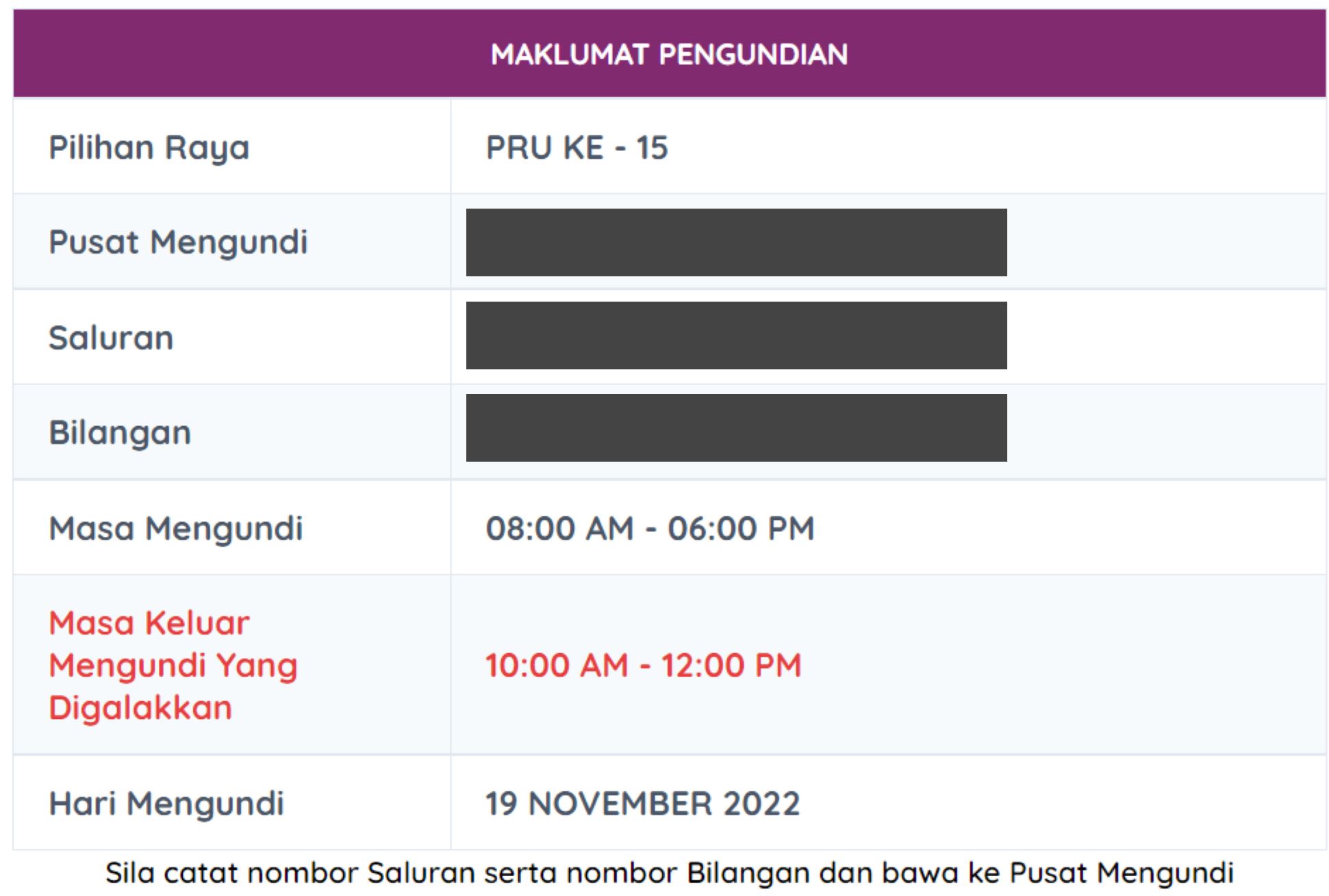📌第15届全国大选来临谣言满天飞❓ 投票日注意事项⚠️