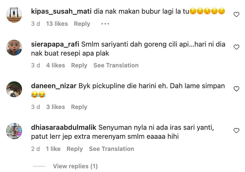 “jadi b je sesuai,” cubaan jep bagi pickupline pada nailah huda mengena