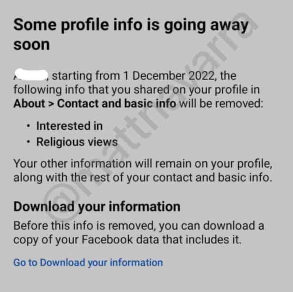 【12月1日起】facebook将删除这4项功能！