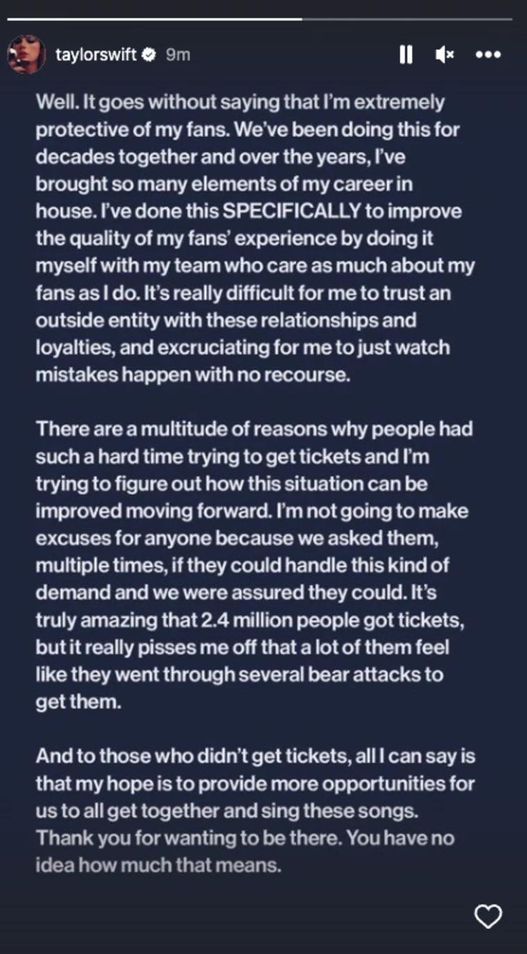 the great taylor swift ticketing war