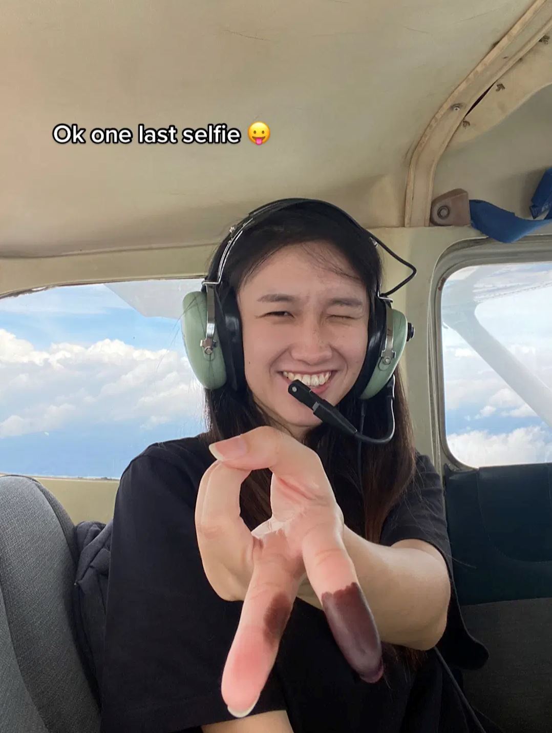 【附视频】大马美女自驾飞机回乡投票!