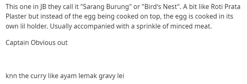 “just paratha with egg!” redditor shares photo of “roti telur'' in us restaurant, netizens amused