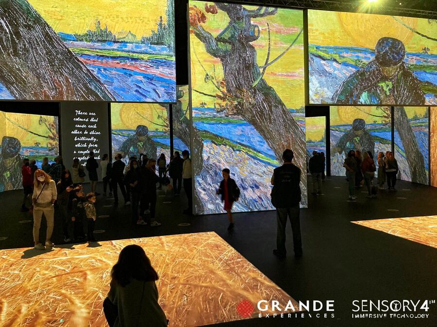 【附票价详情】kl首场梵高名画灯光展！