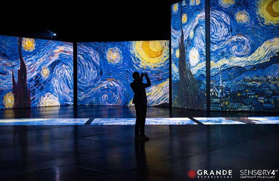 【附票价详情】kl首场梵高名画灯光展！