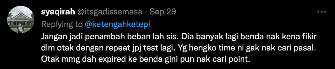 nak putus tunang sebab gagal ujian jpj, warganet sepakat kecam wanita ini