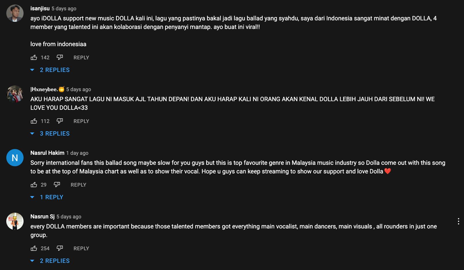 kini trending youtube, panjang betul tajuk lagu baru dolla & naim daniel