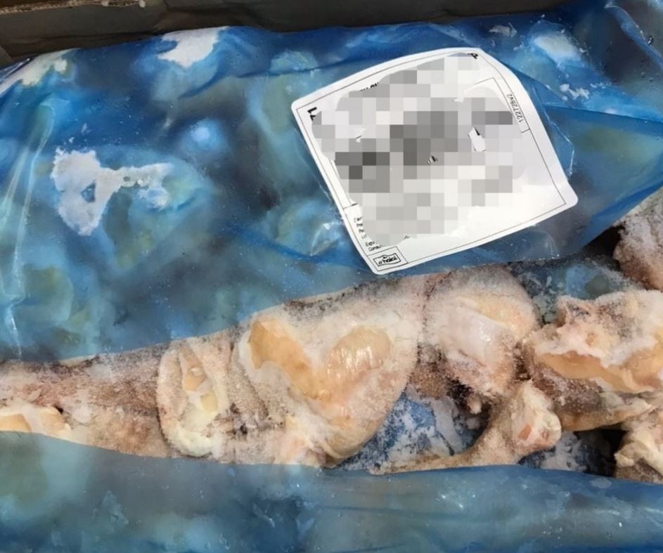 m’sian man caught smuggling over 200kg of frozen chicken from singapore to johor