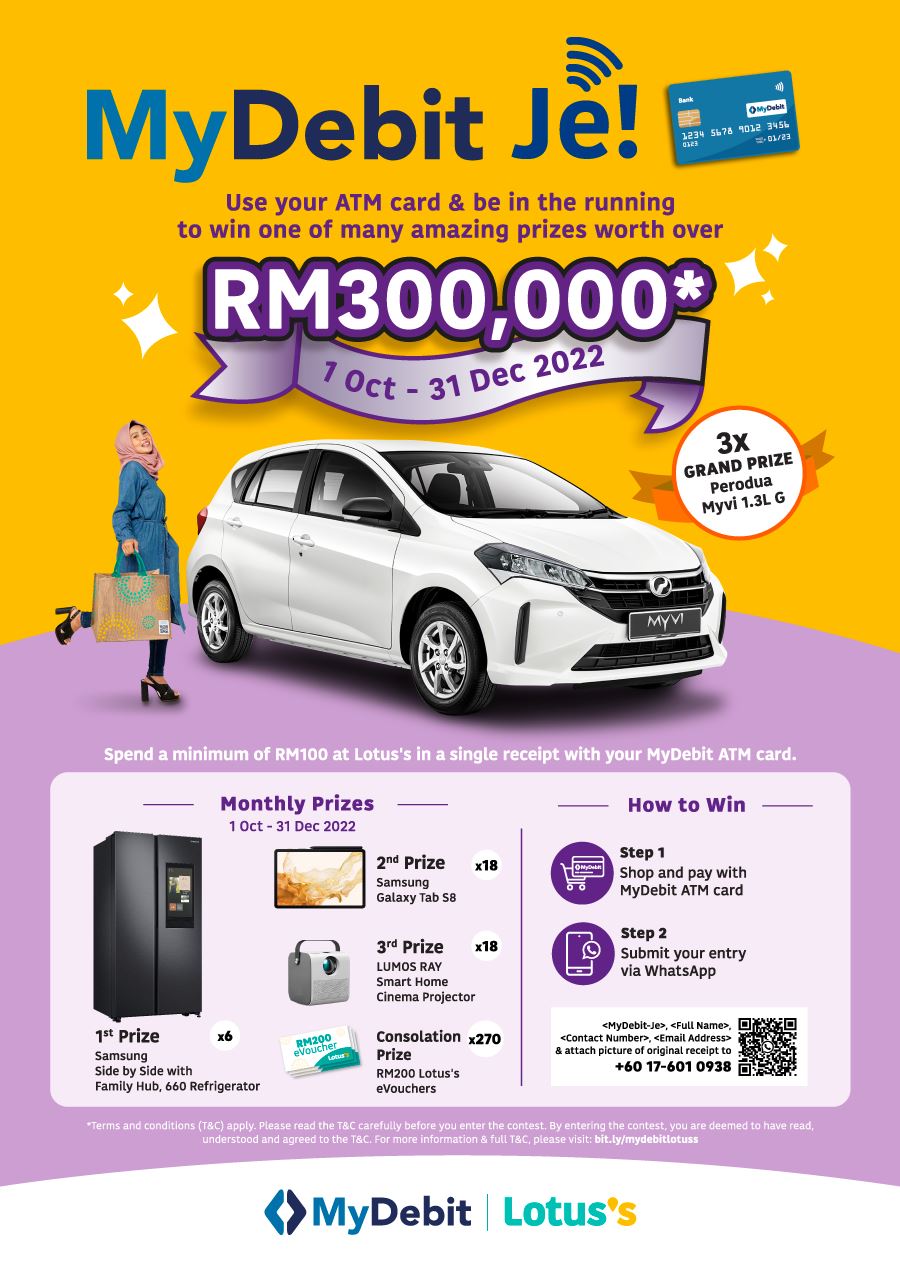 Lotus’s MyDebit Je contest