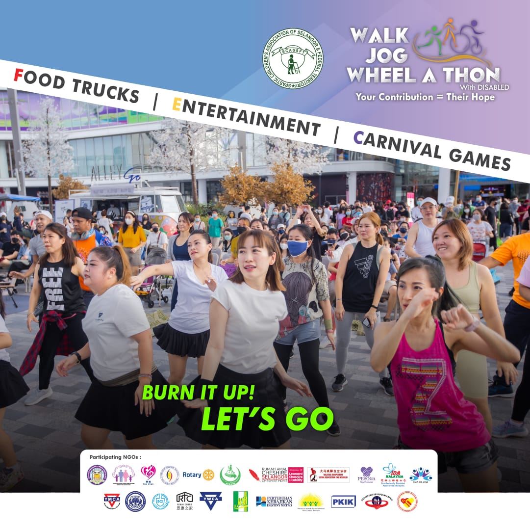 let’s walk, jog or wheel for charity, in support of children with cerebral palsy!